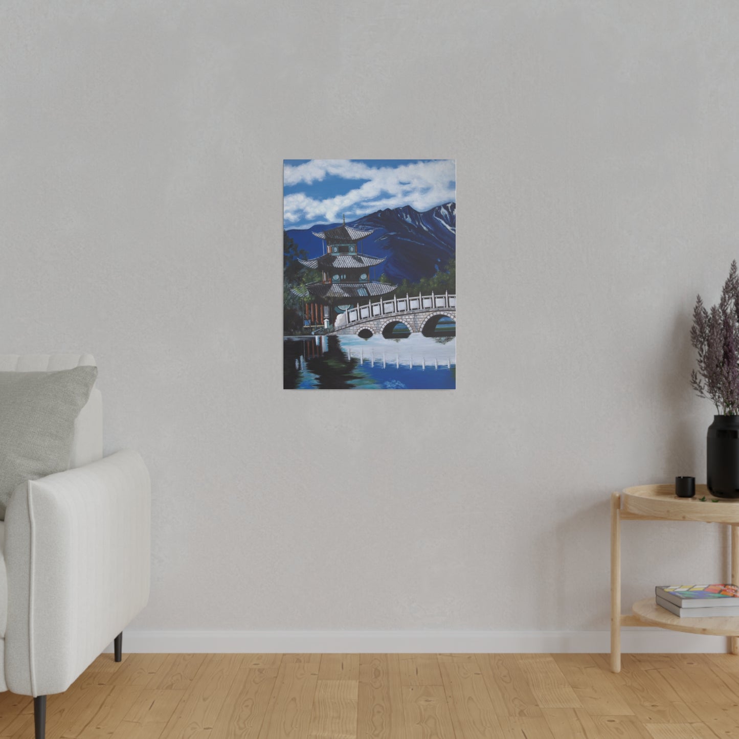 "The Temple" Matte Canvas, Stretched, 0.75"