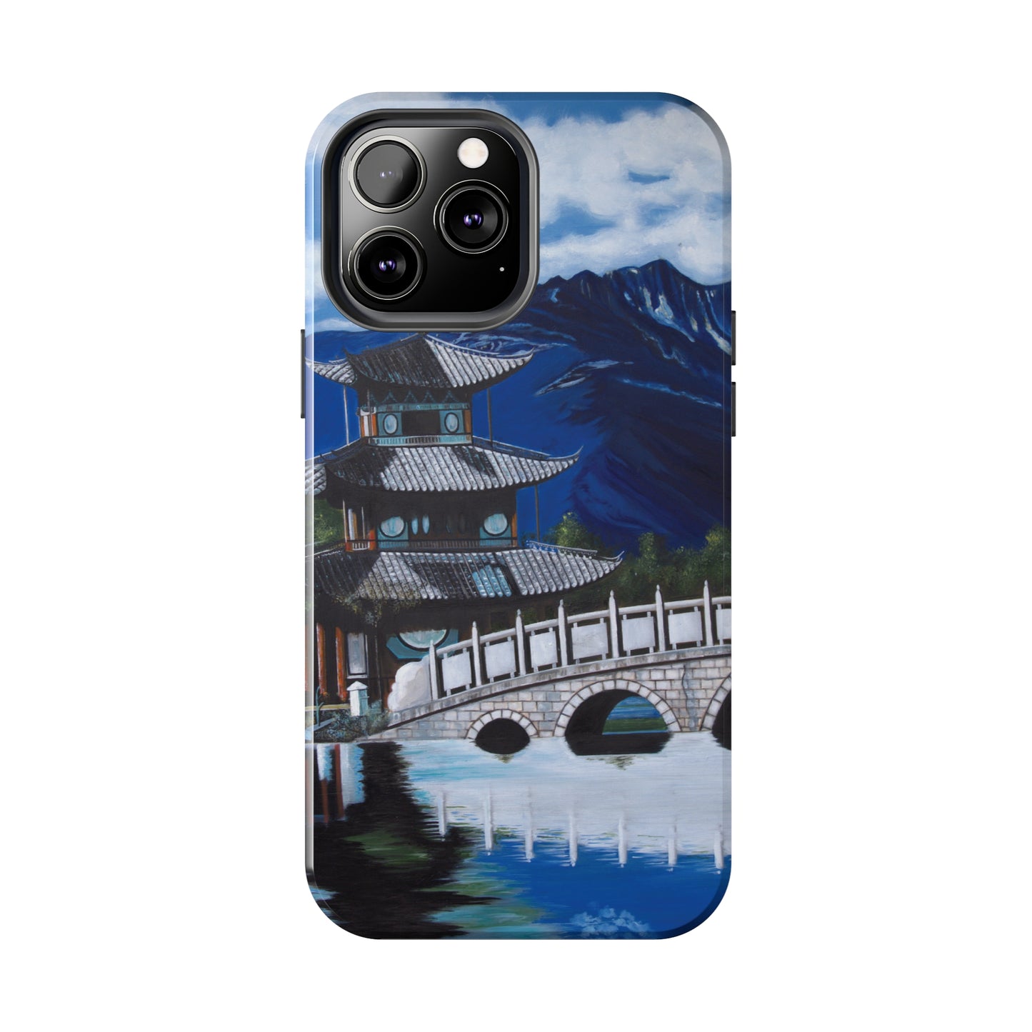 "The Temple" iPhone Tough Phone Cases
