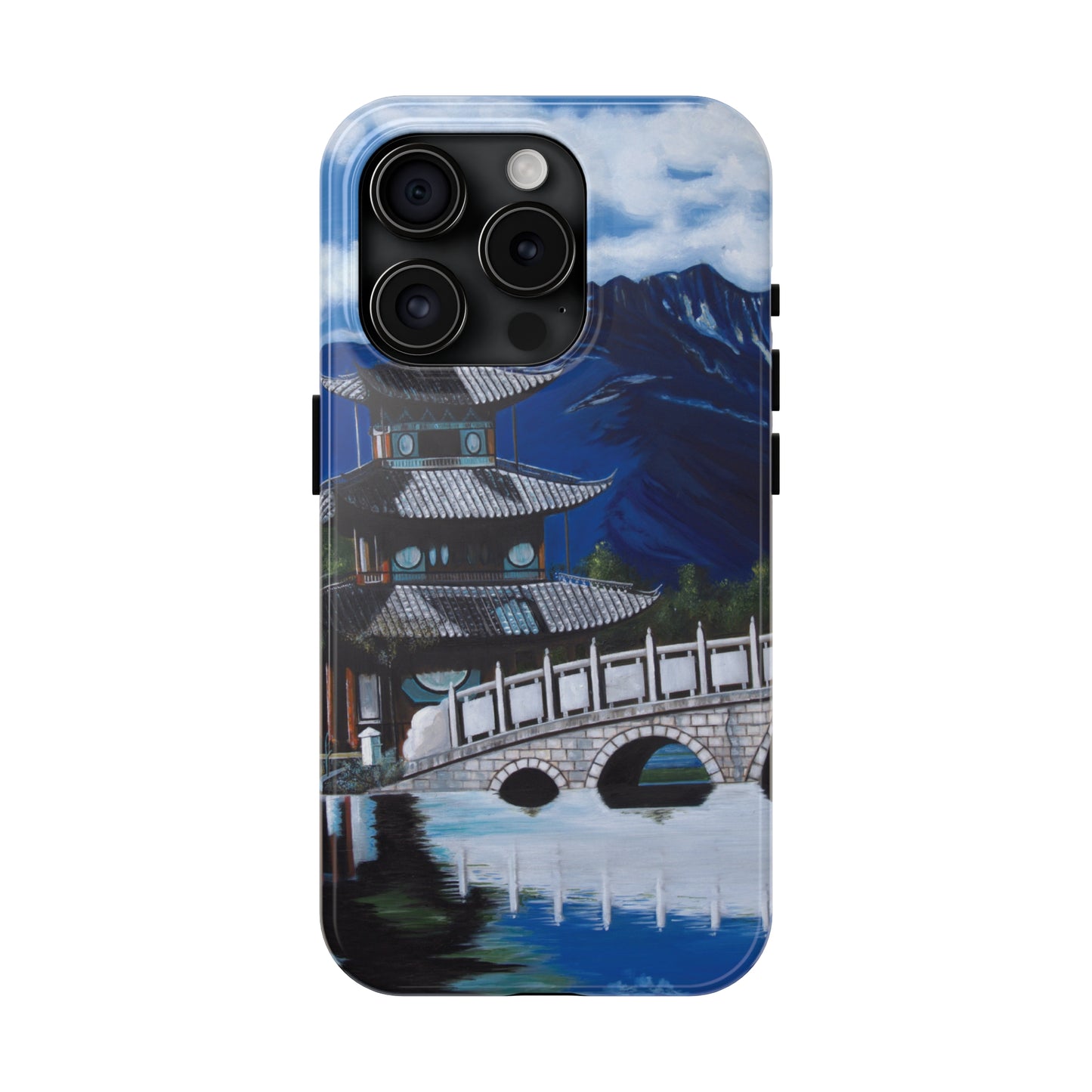 "The Temple" iPhone Tough Phone Cases