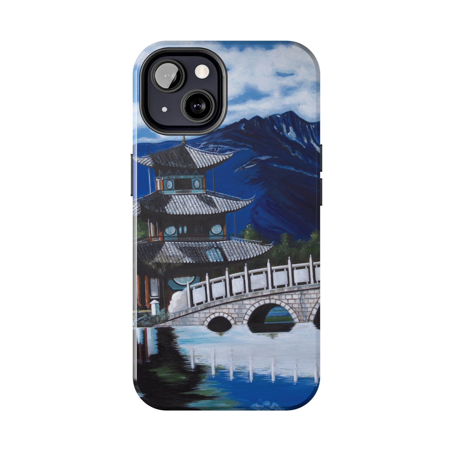 "The Temple" iPhone Tough Phone Cases