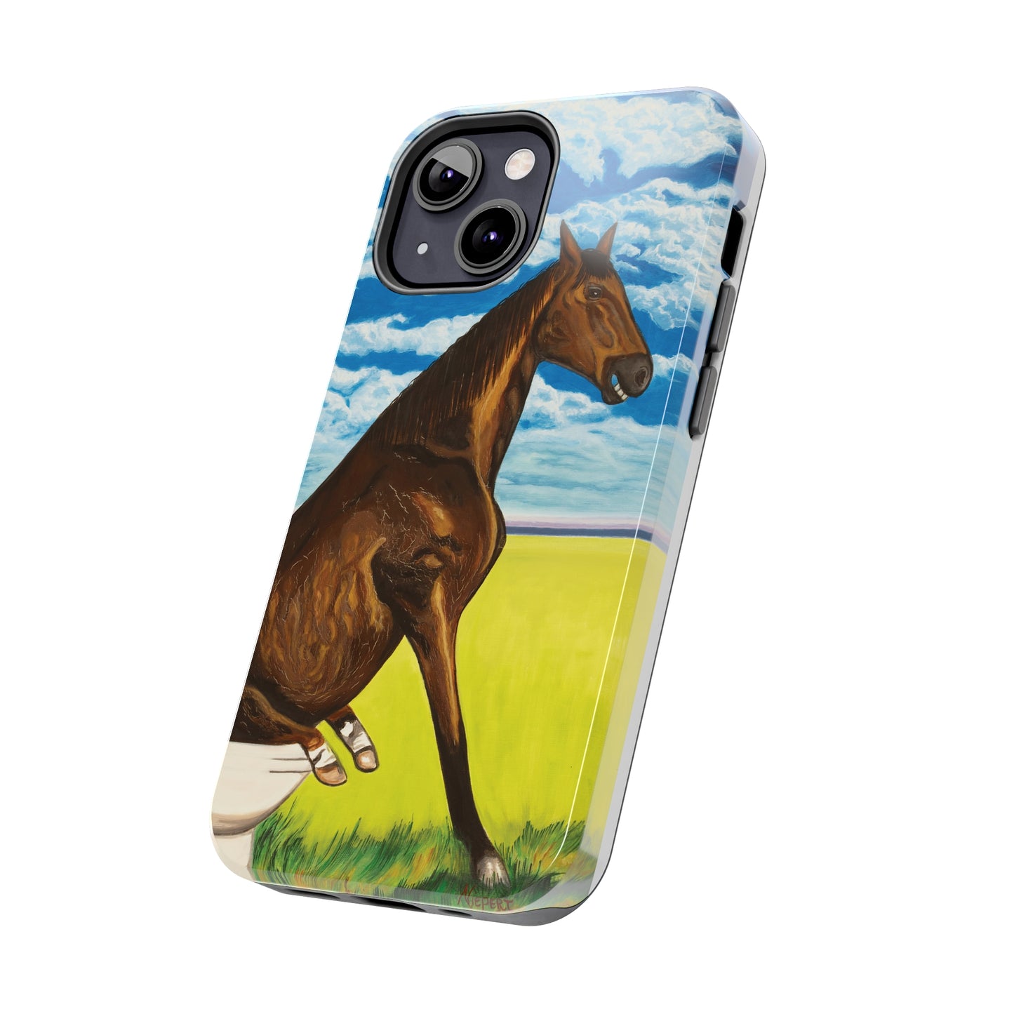 "Horseshit 2" iPhone Tough Phone Cases