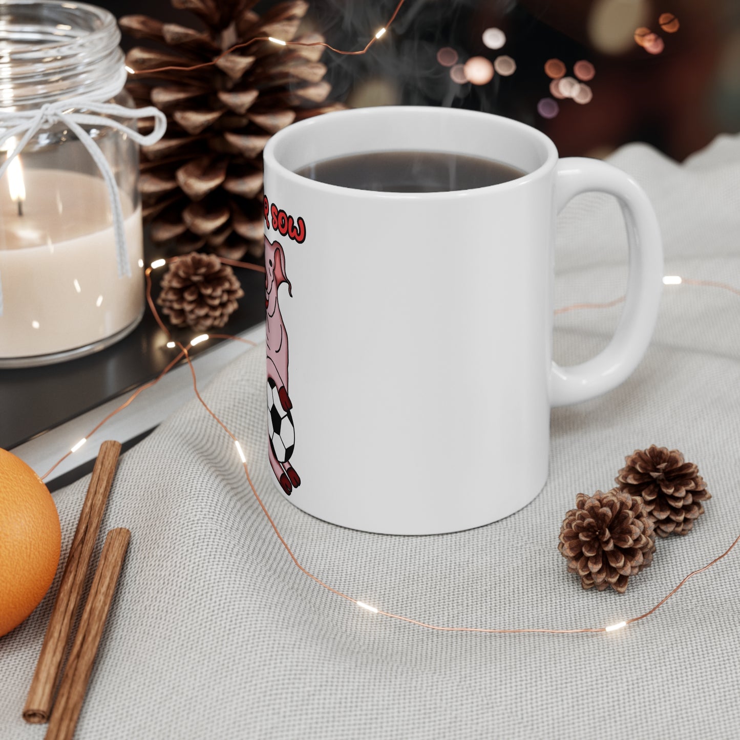 "Soccer Sow" Mug 11oz