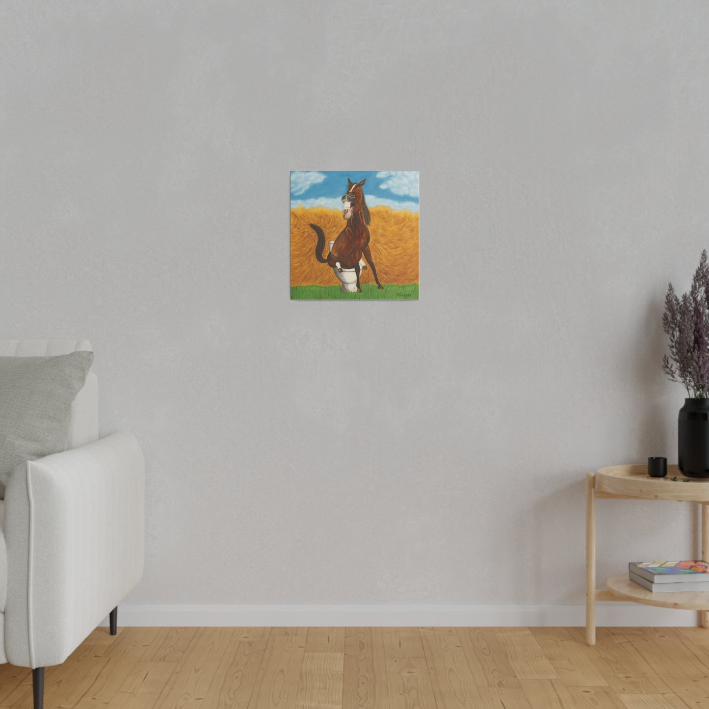 "Original Horseshit" Matte Canvas, Stretched, 0.75"