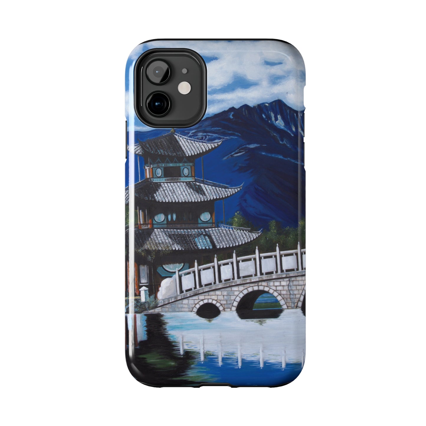 "The Temple" iPhone Tough Phone Cases