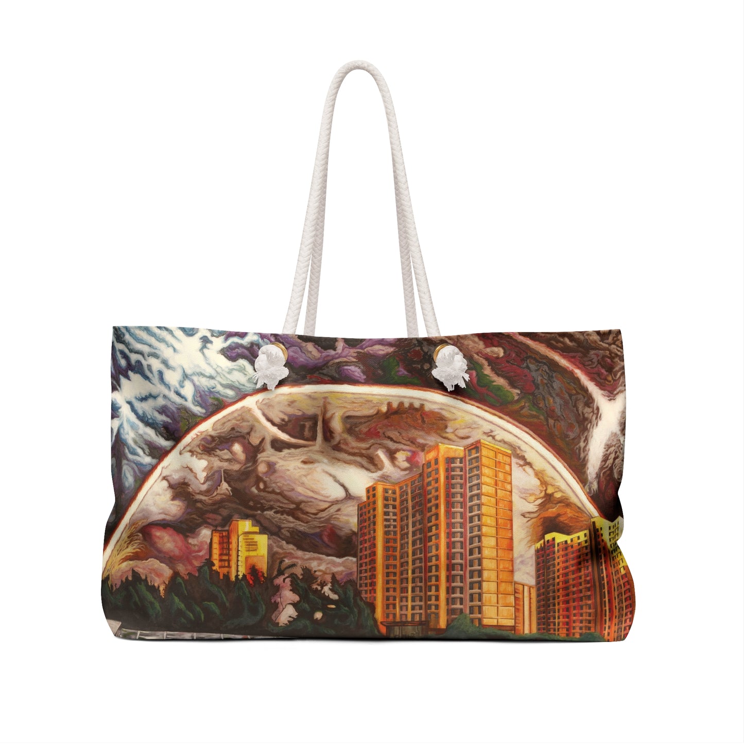 "Double Rainbows" Weekender Bag