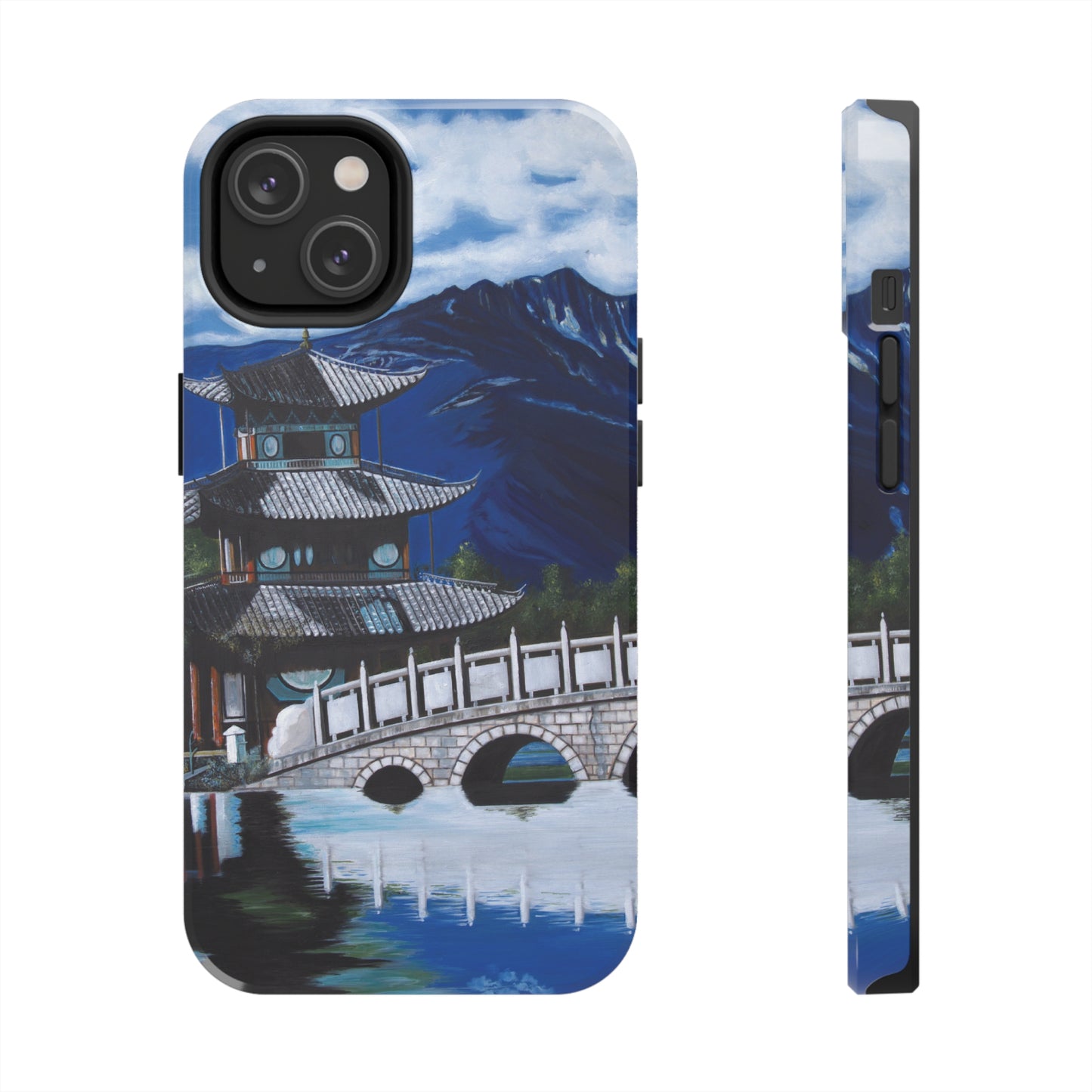 "The Temple" iPhone Tough Phone Cases