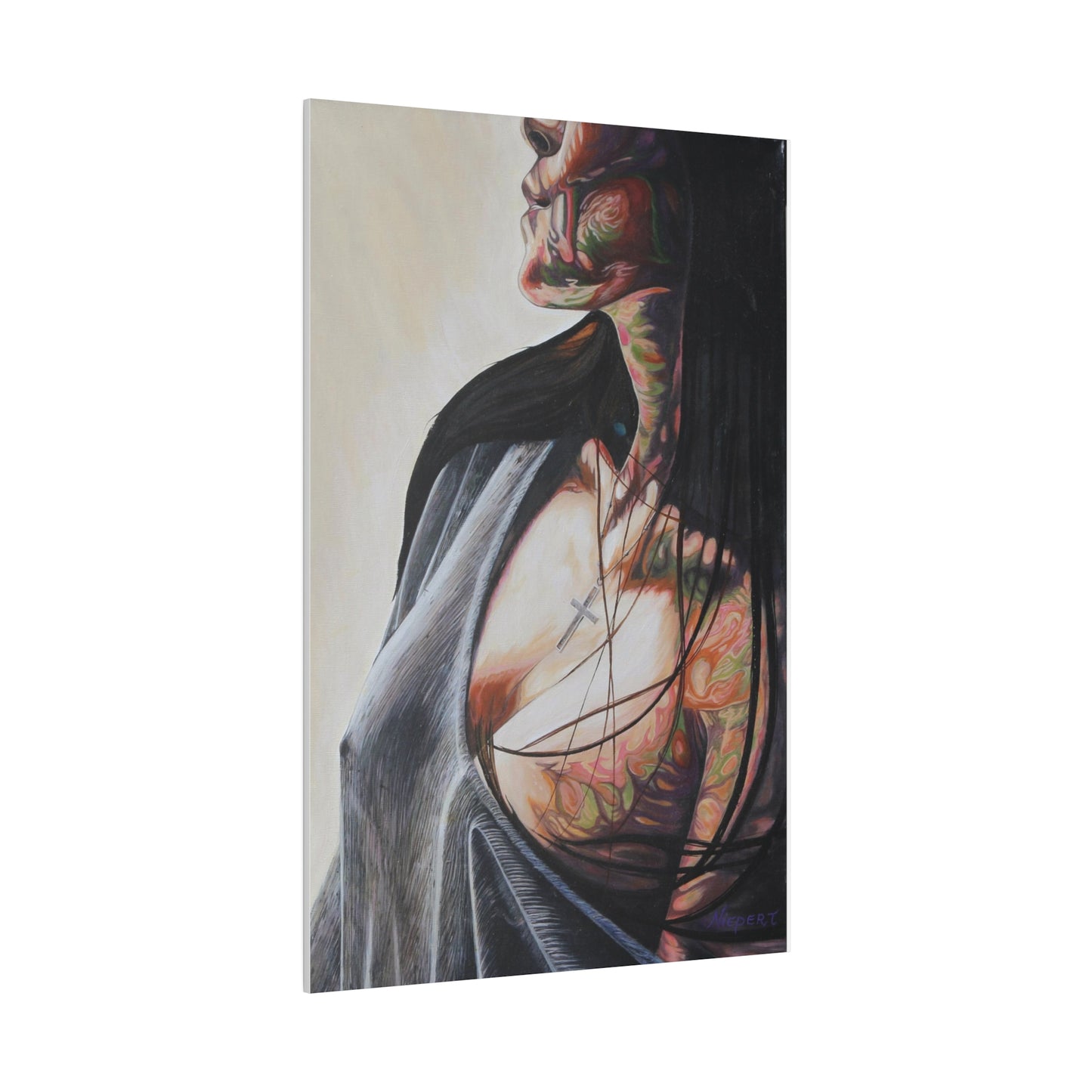 The Chameleon Matte Canvas, Stretched, 0.75"