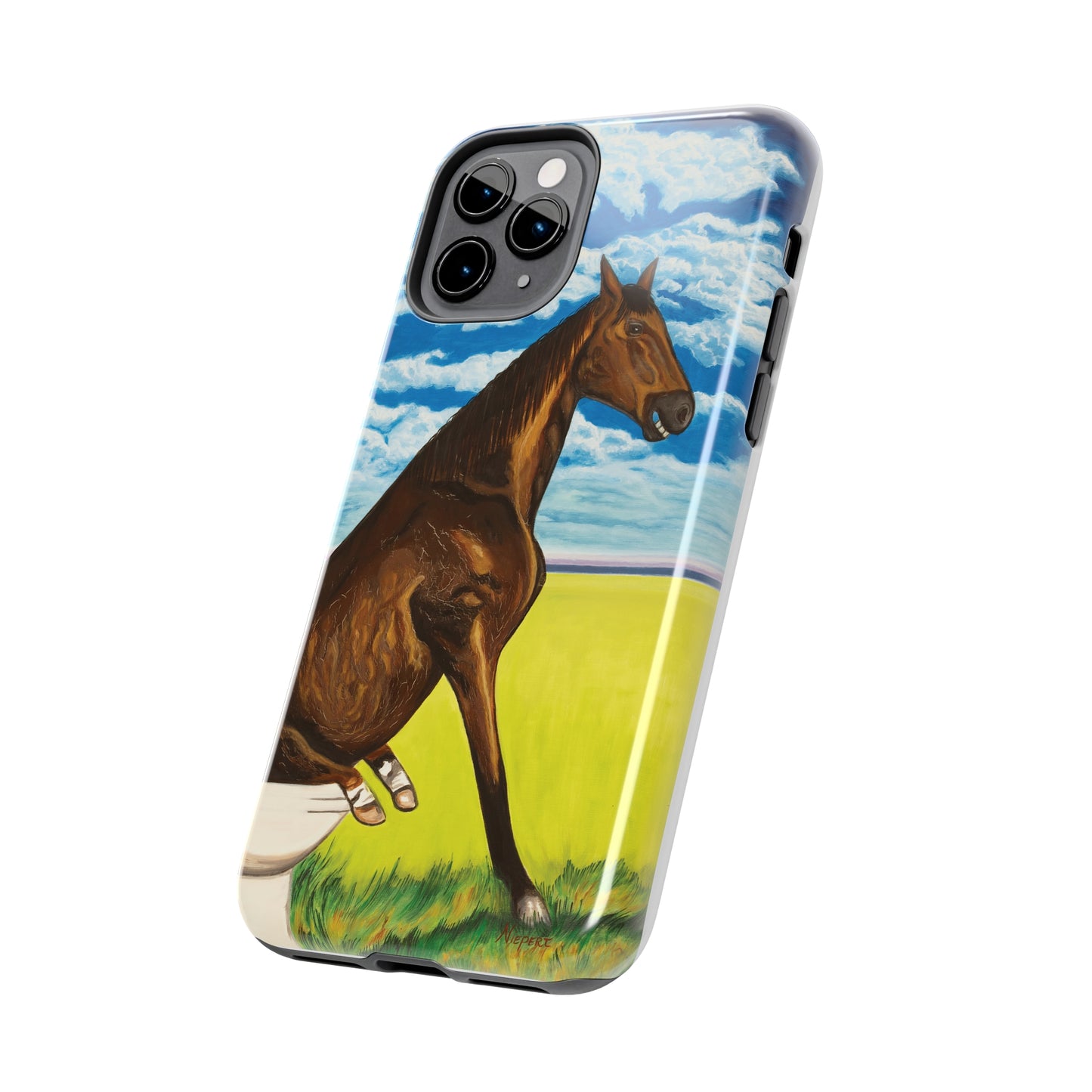 "Horseshit 2" iPhone Tough Phone Cases