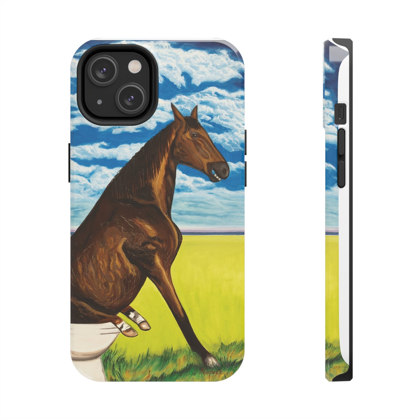 "Horseshit 2" iPhone Tough Phone Cases