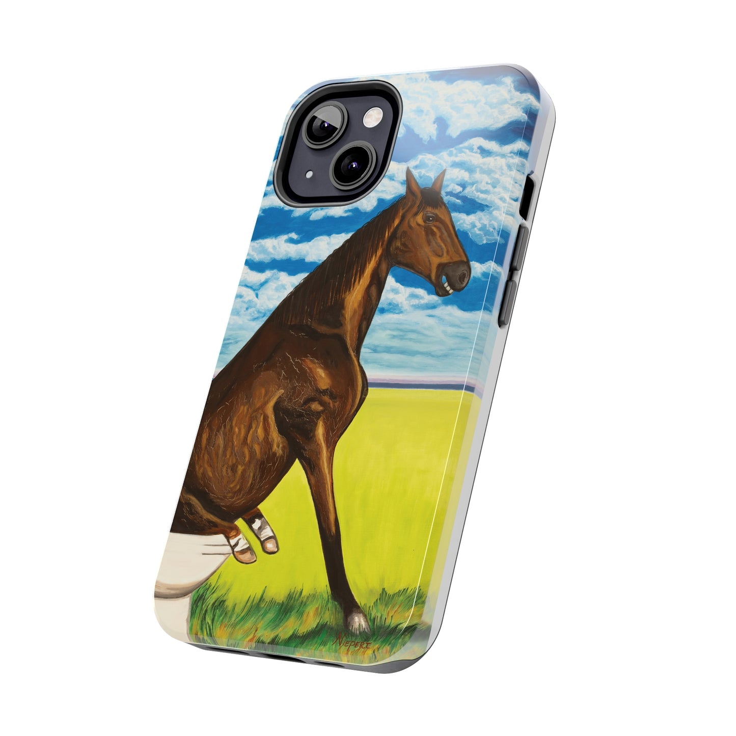 "Horseshit 2" iPhone Tough Phone Cases