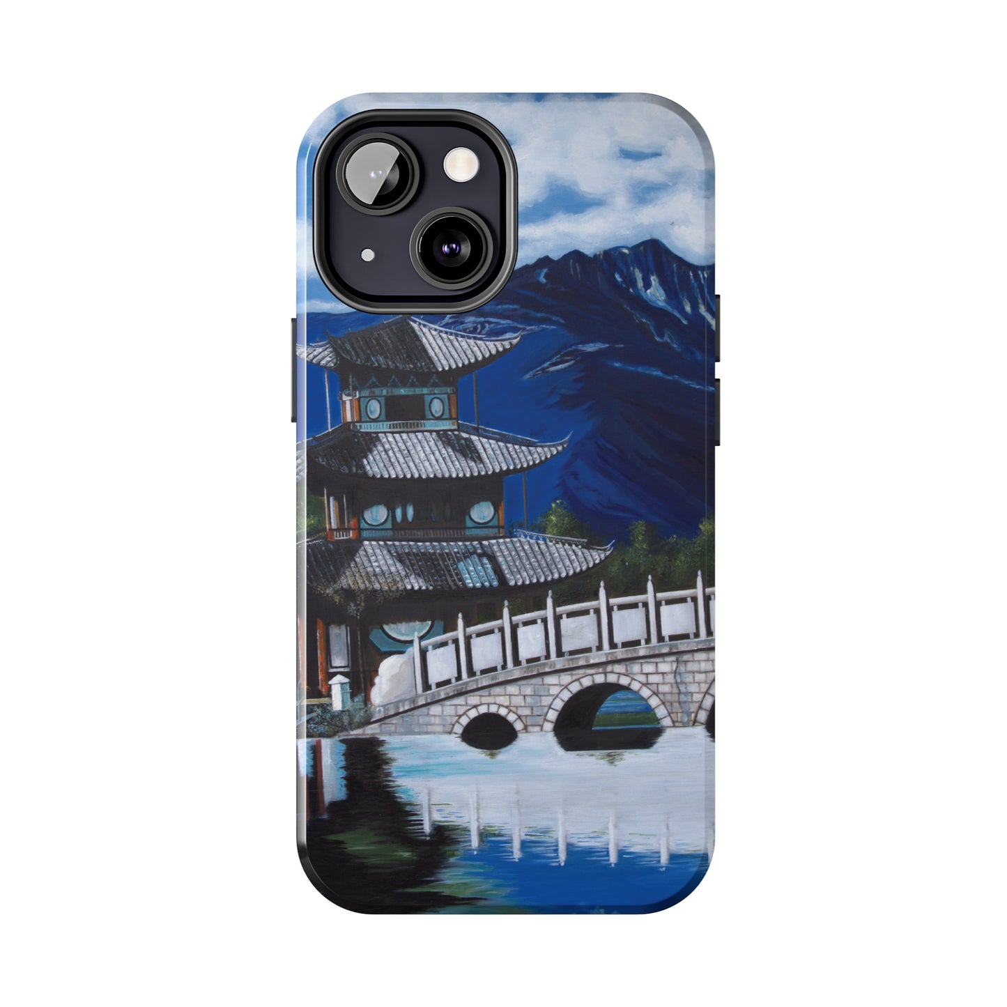 "The Temple" iPhone Tough Phone Cases