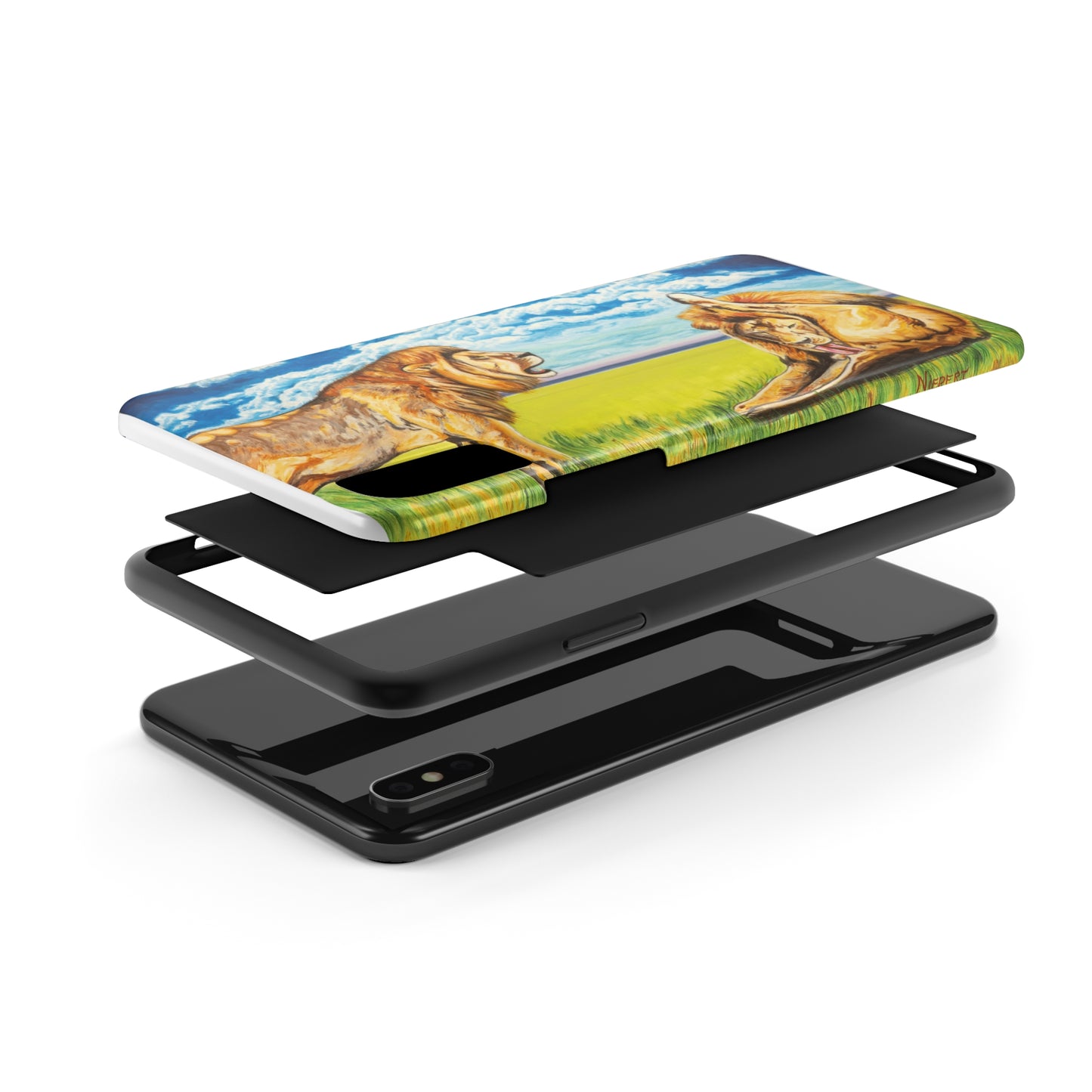 "Just Ate a Lawyer" iPhone Tough Phone Cases