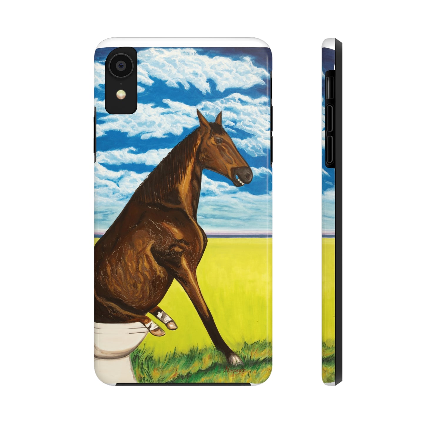 "Horseshit 2" iPhone Tough Phone Cases