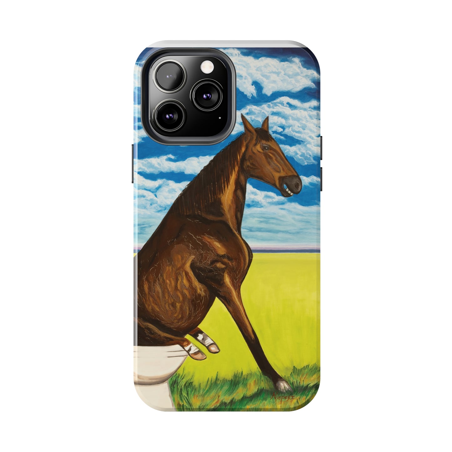"Horseshit 2" iPhone Tough Phone Cases
