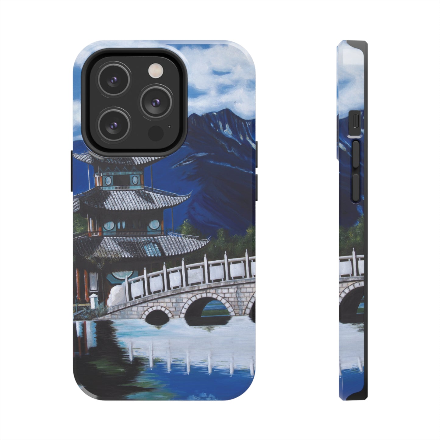 "The Temple" iPhone Tough Phone Cases