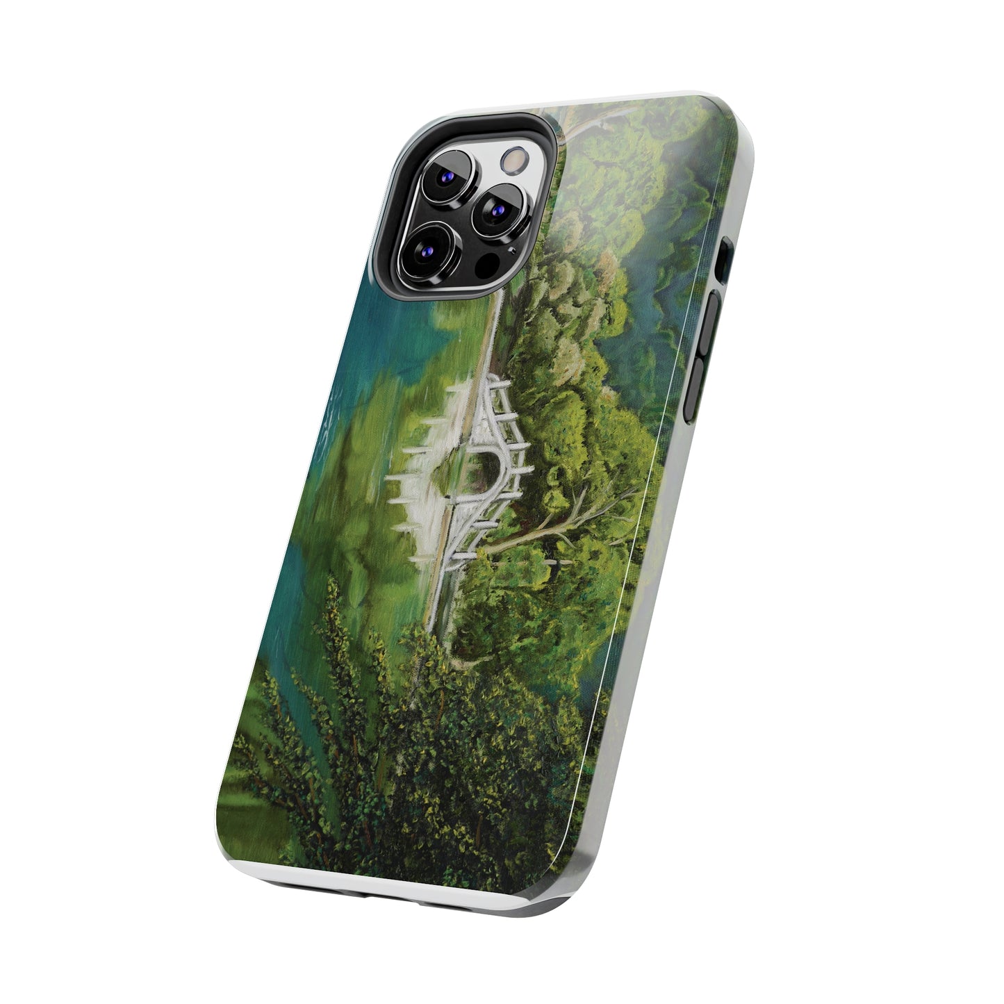 "The Bridge" iPhone Tough Phone Cases