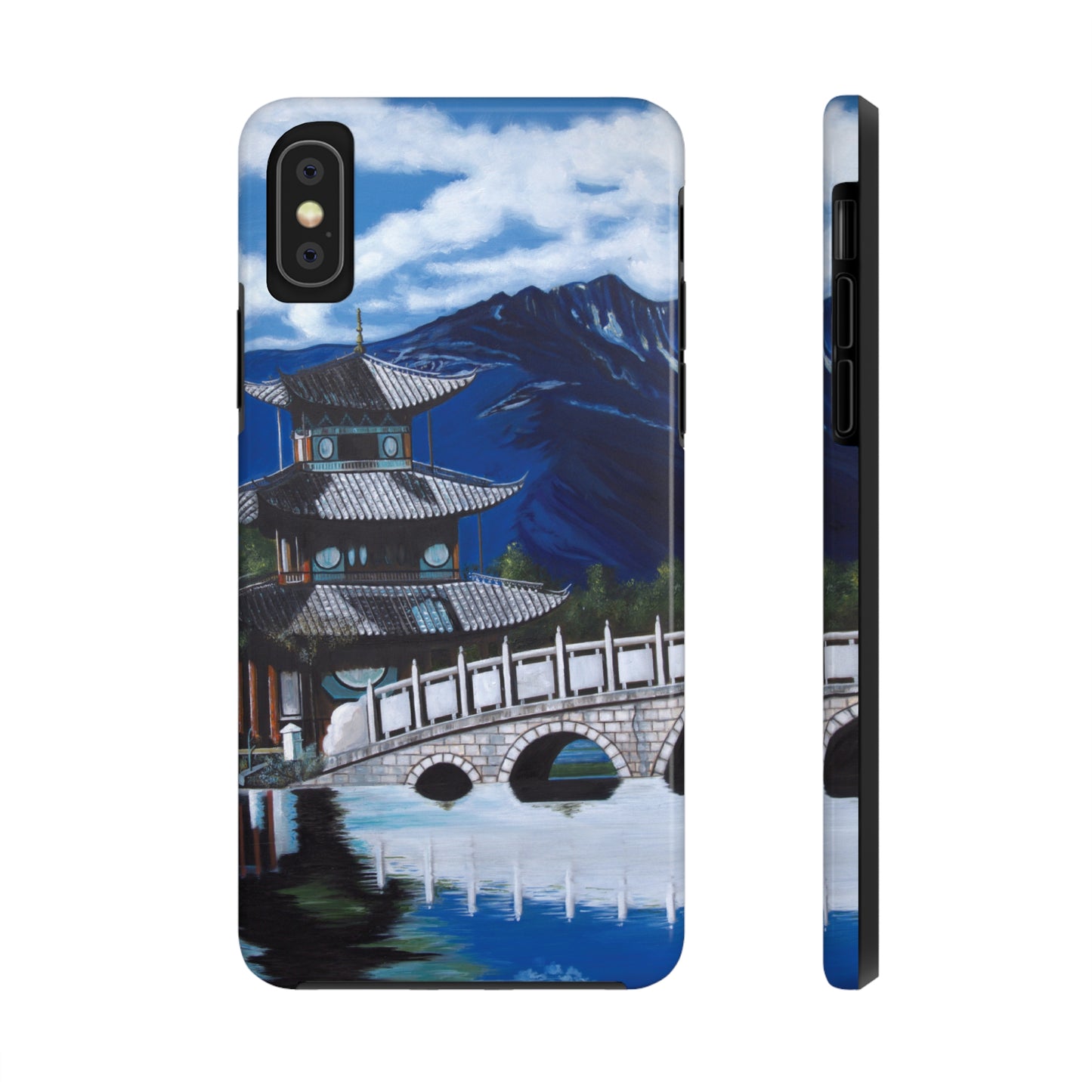 "The Temple" iPhone Tough Phone Cases