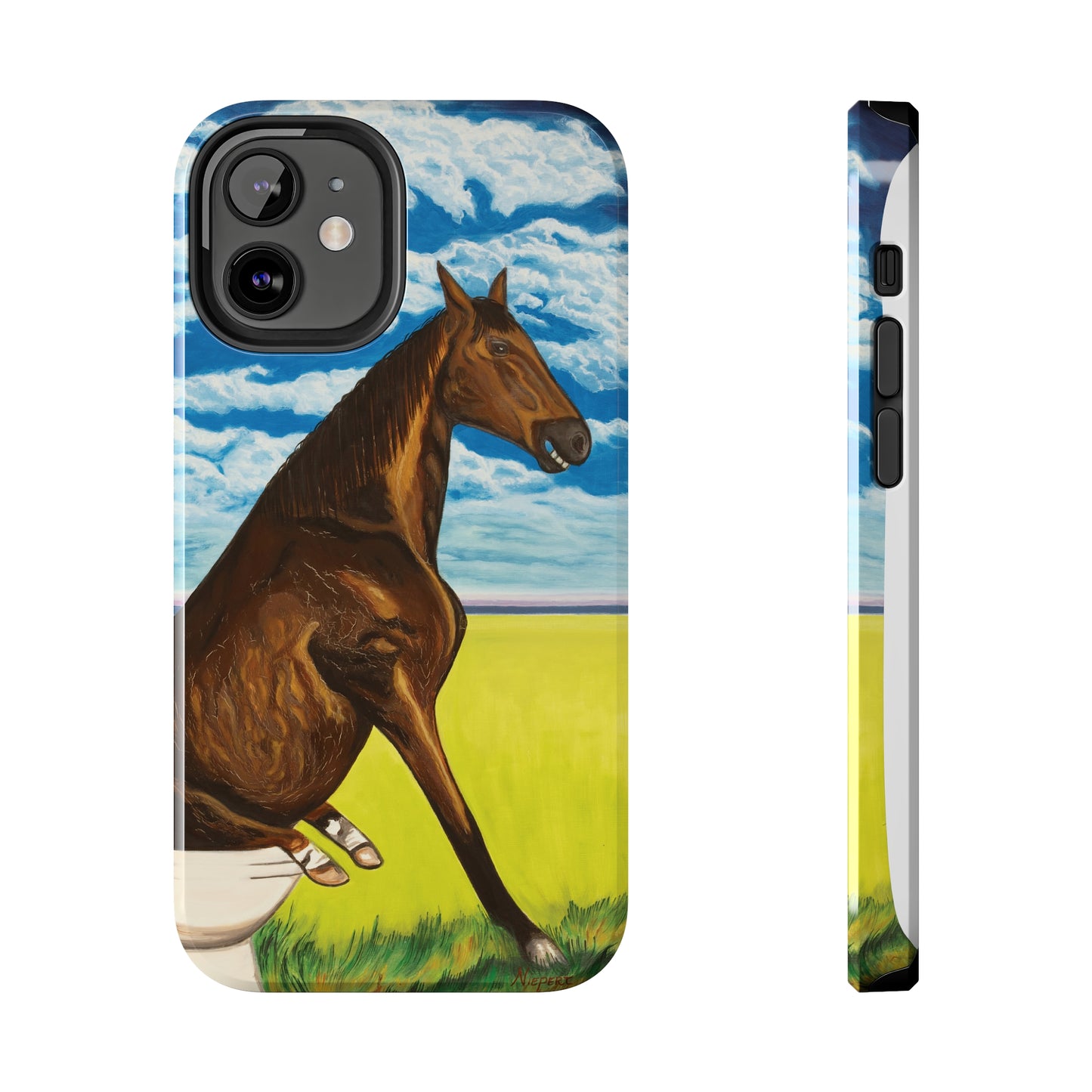 "Horseshit 2" iPhone Tough Phone Cases