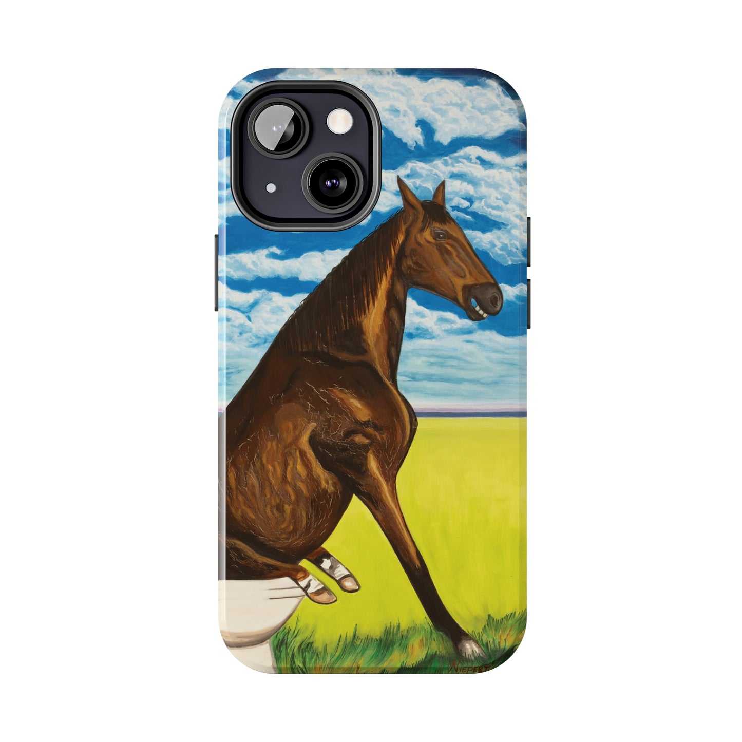 "Horseshit 2" iPhone Tough Phone Cases