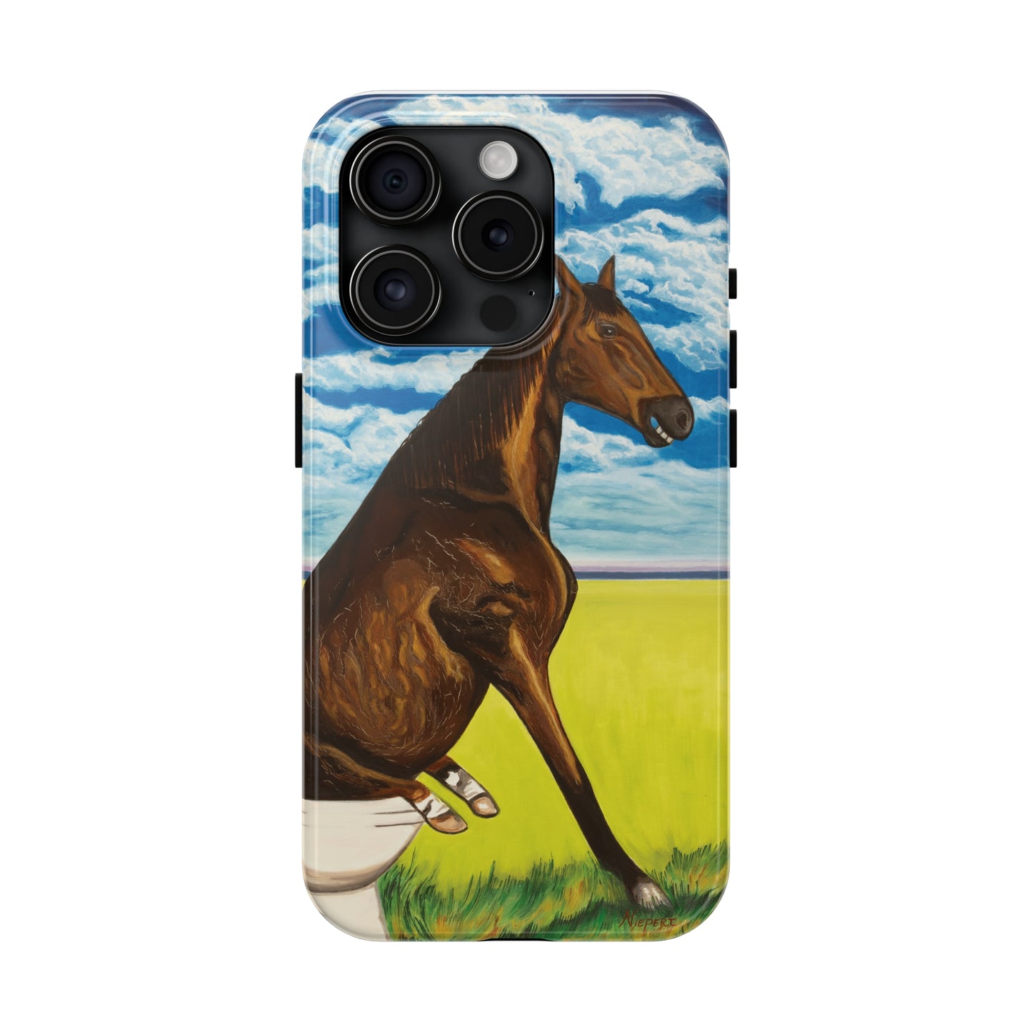 "Horseshit 2" iPhone Tough Phone Cases