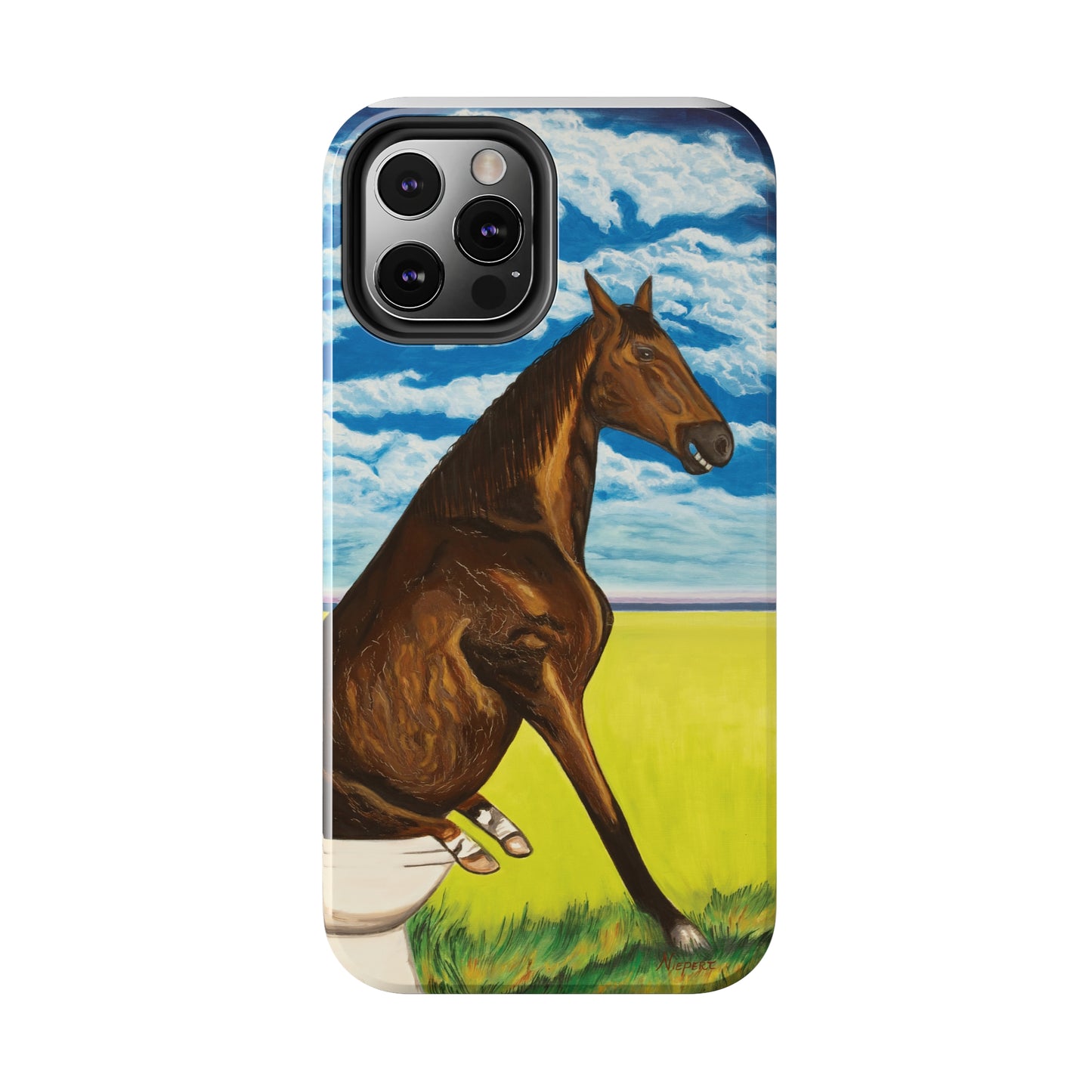 "Horseshit 2" iPhone Tough Phone Cases