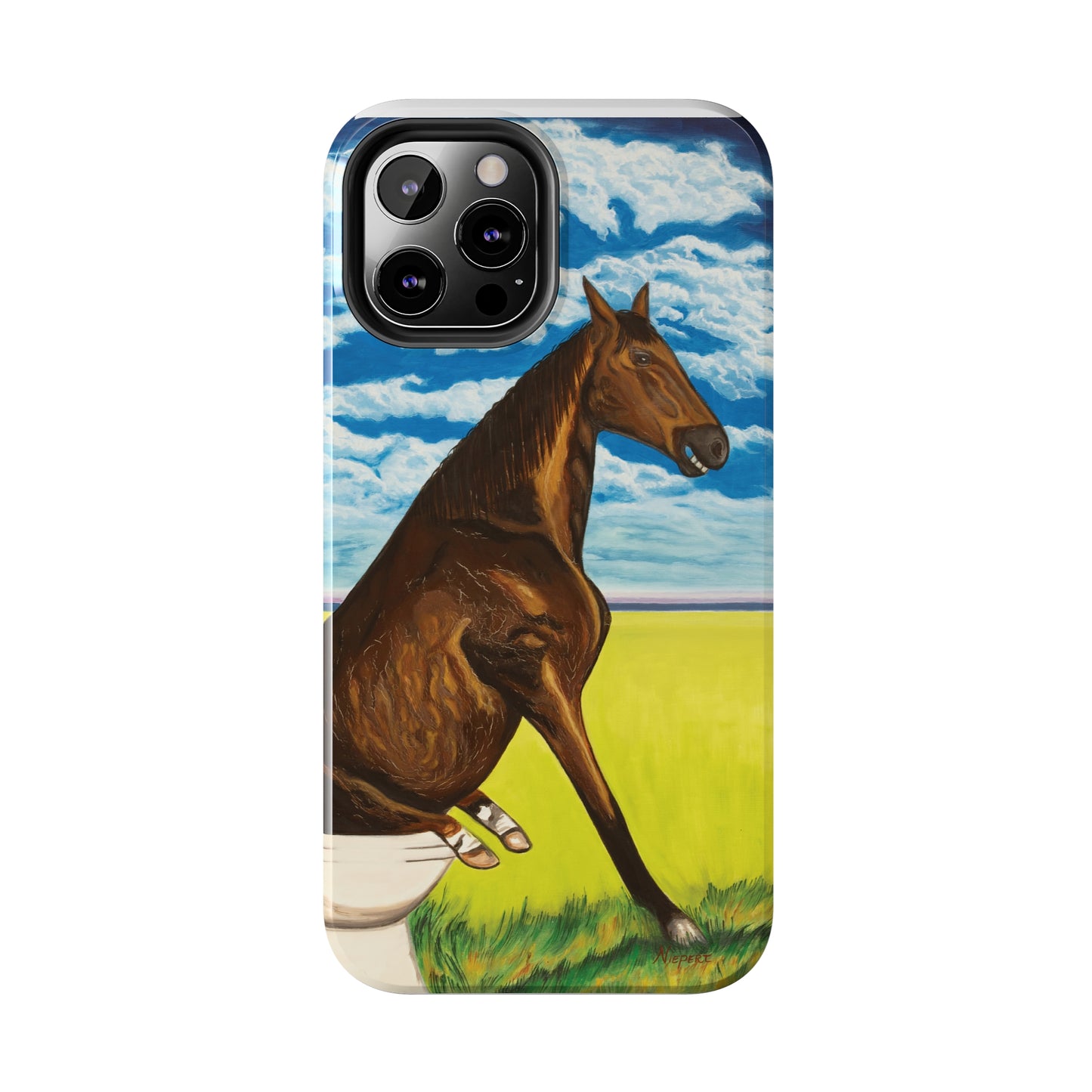 "Horseshit 2" iPhone Tough Phone Cases