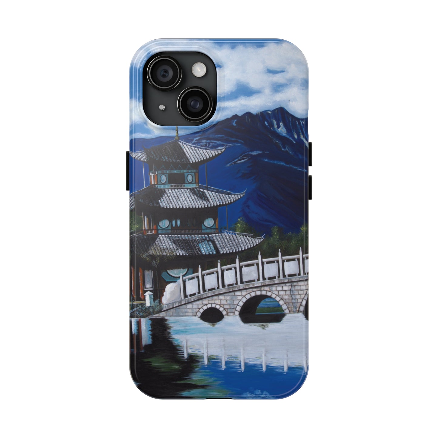 "The Temple" iPhone Tough Phone Cases