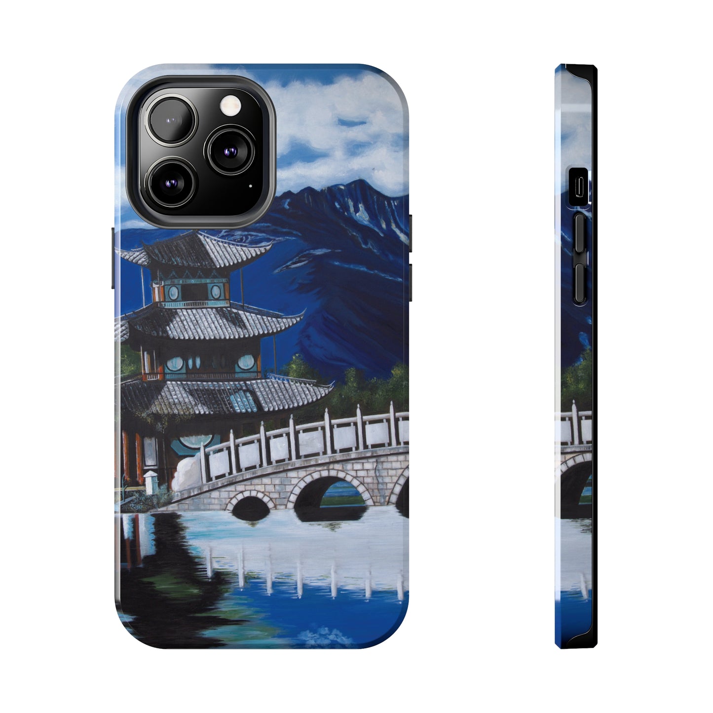 "The Temple" iPhone Tough Phone Cases