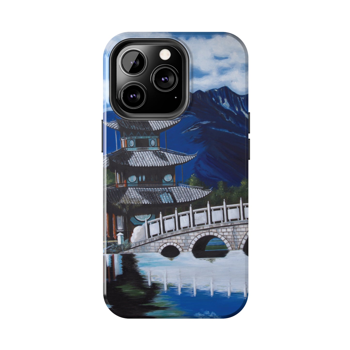 "The Temple" iPhone Tough Phone Cases