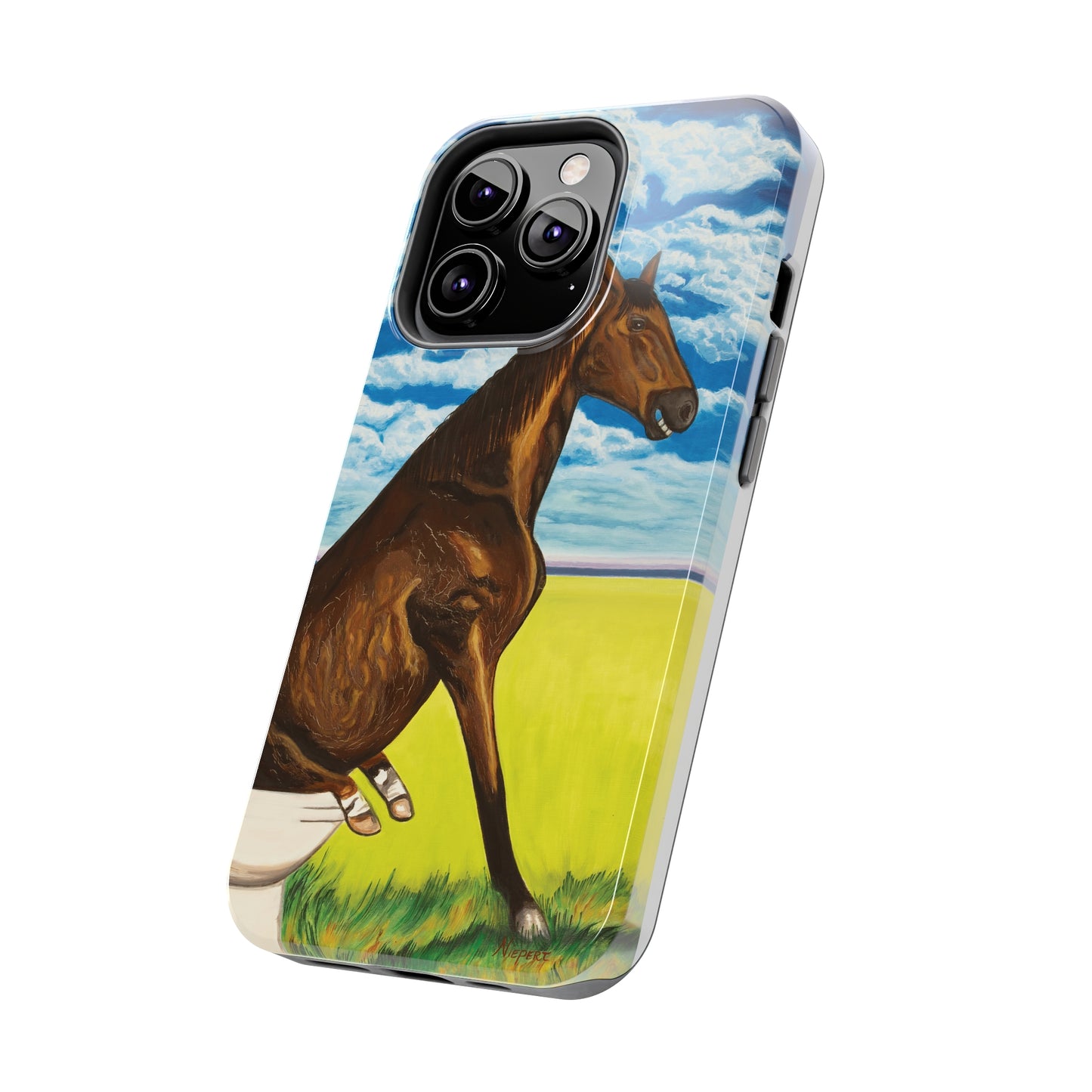 "Horseshit 2" iPhone Tough Phone Cases