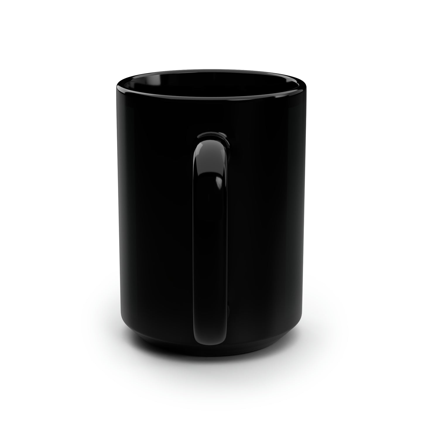 "Mahjong Monkeys" Black Mug, 15oz
