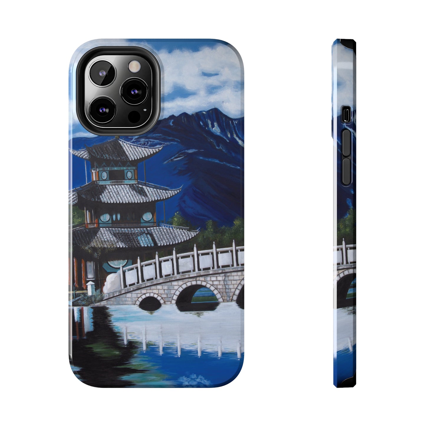 "The Temple" iPhone Tough Phone Cases