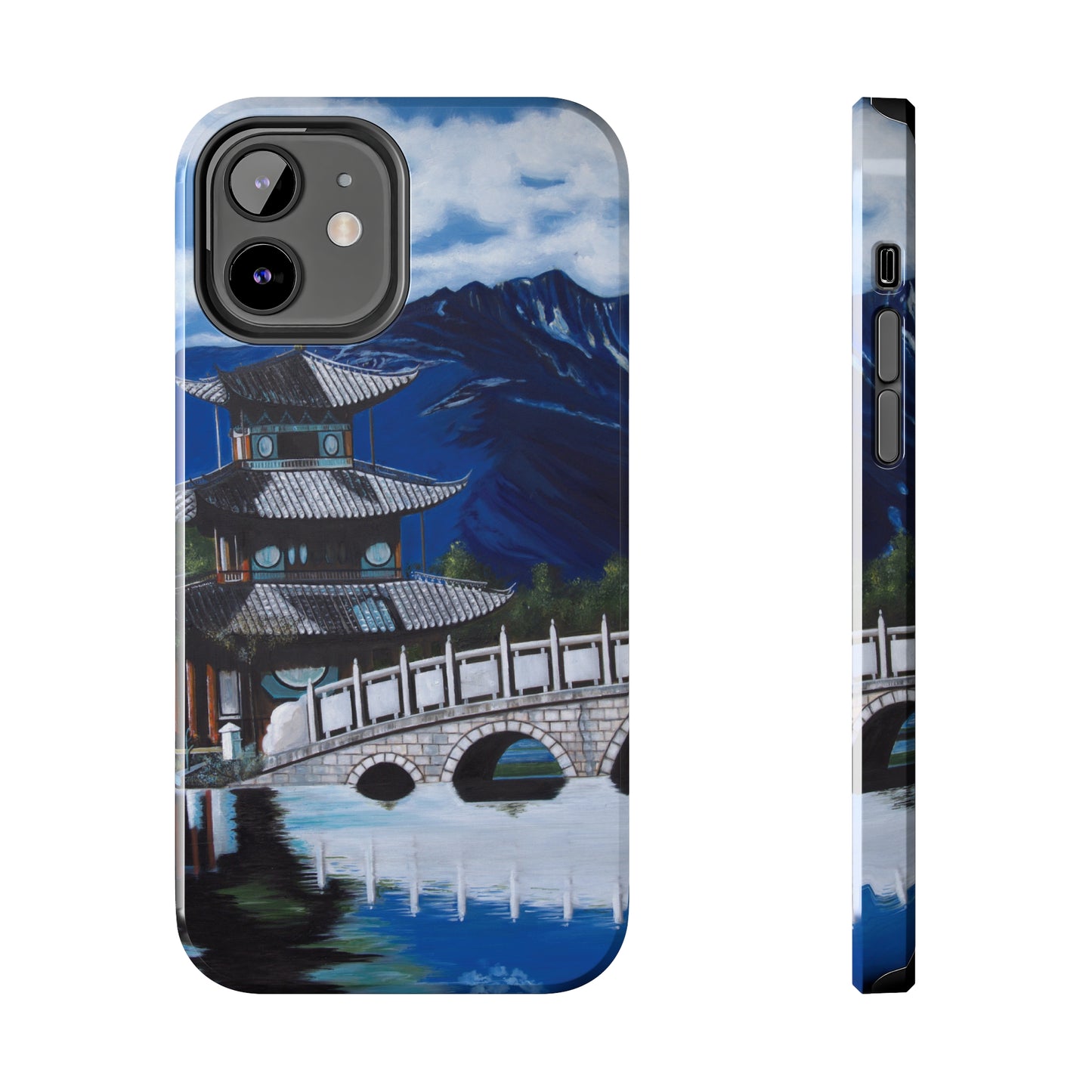 "The Temple" iPhone Tough Phone Cases