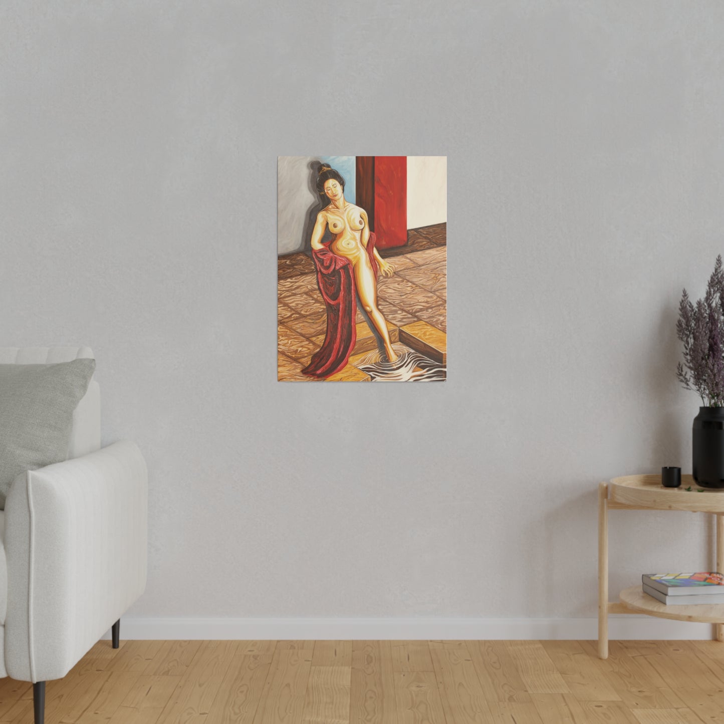 "Ancient Beauty" Matte Canvas, Stretched, 0.75"