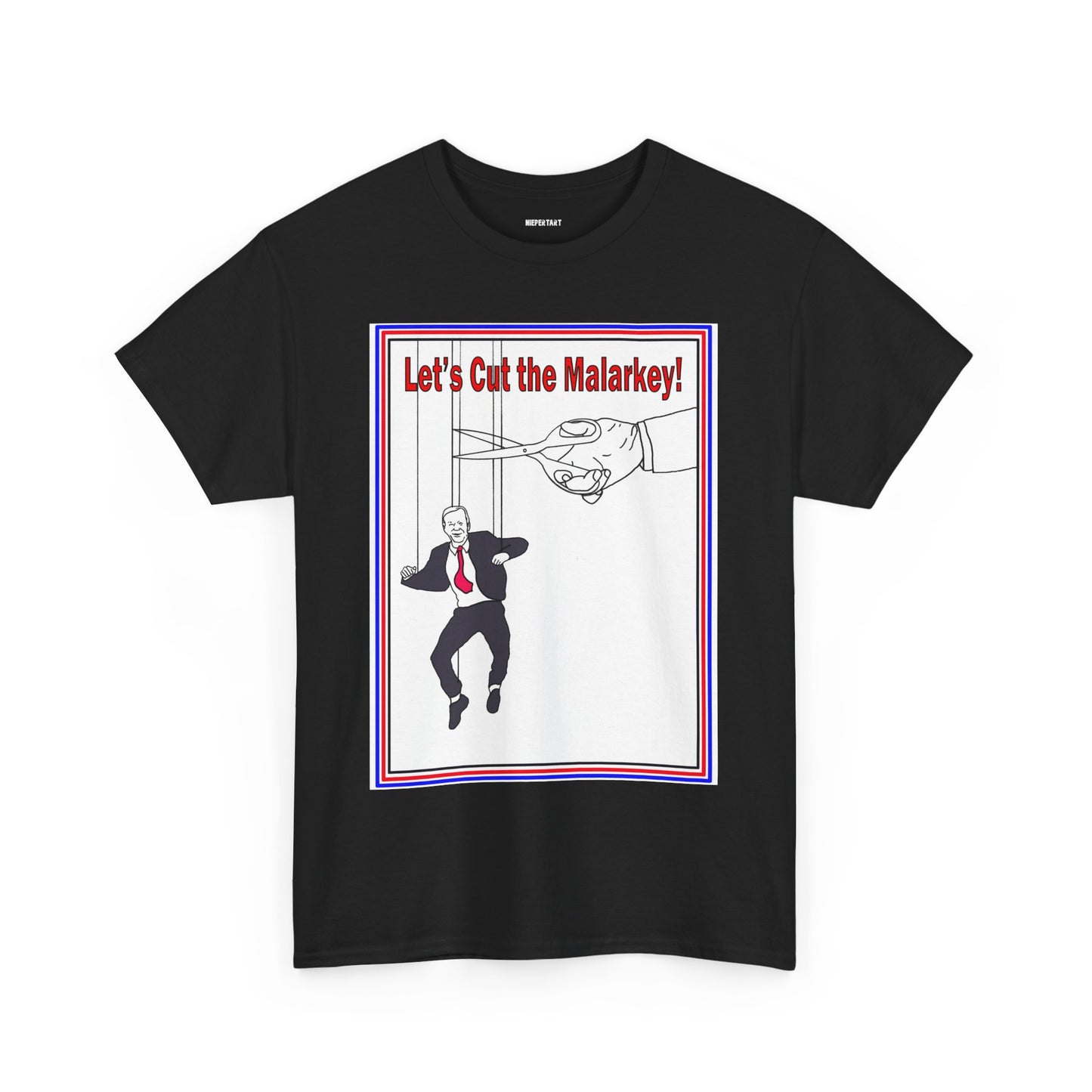 "Let's Cut the Malarkey" Unisex Heavy Cotton Tee