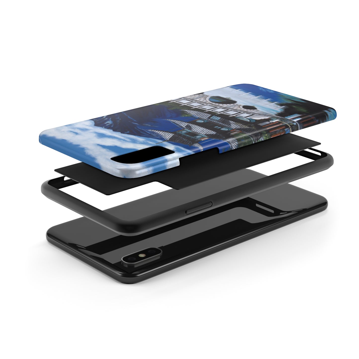 "The Temple" iPhone Tough Phone Cases