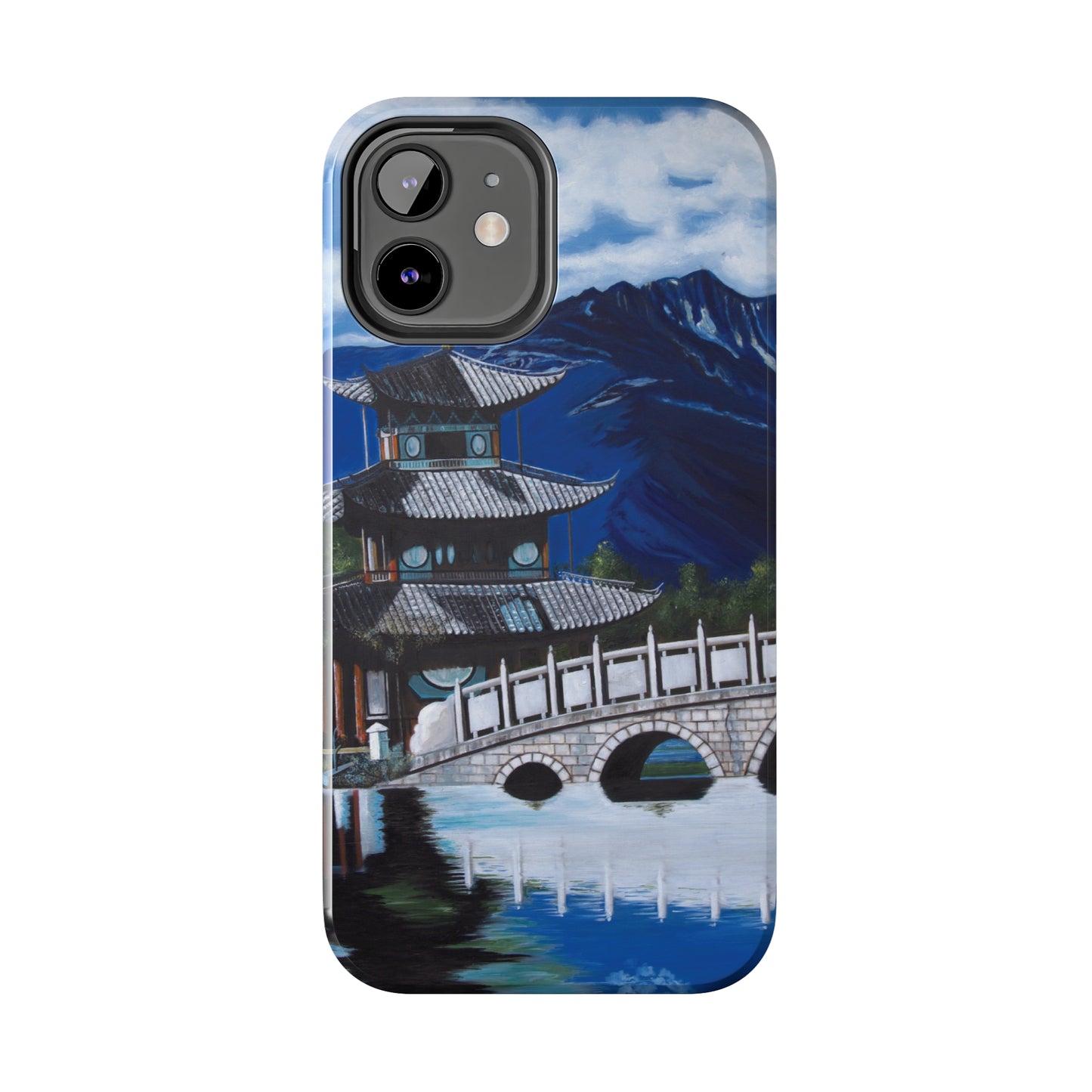 "The Temple" iPhone Tough Phone Cases
