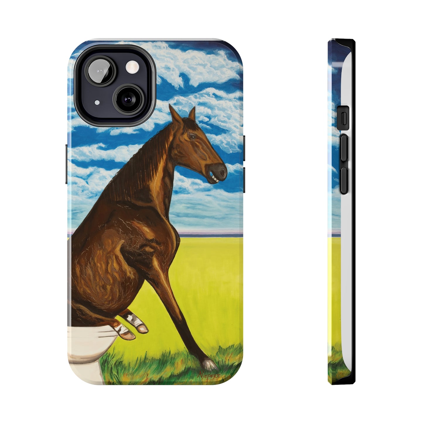 "Horseshit 2" iPhone Tough Phone Cases