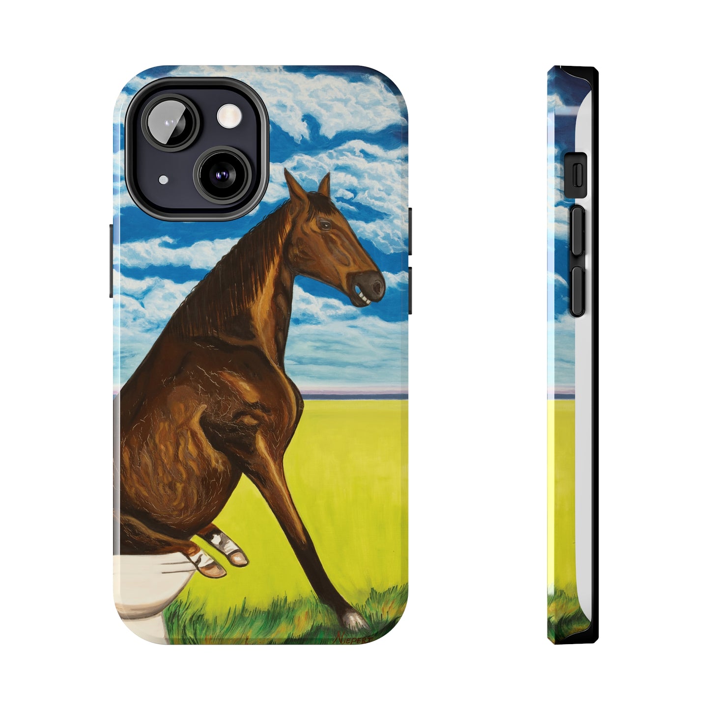 "Horseshit 2" iPhone Tough Phone Cases