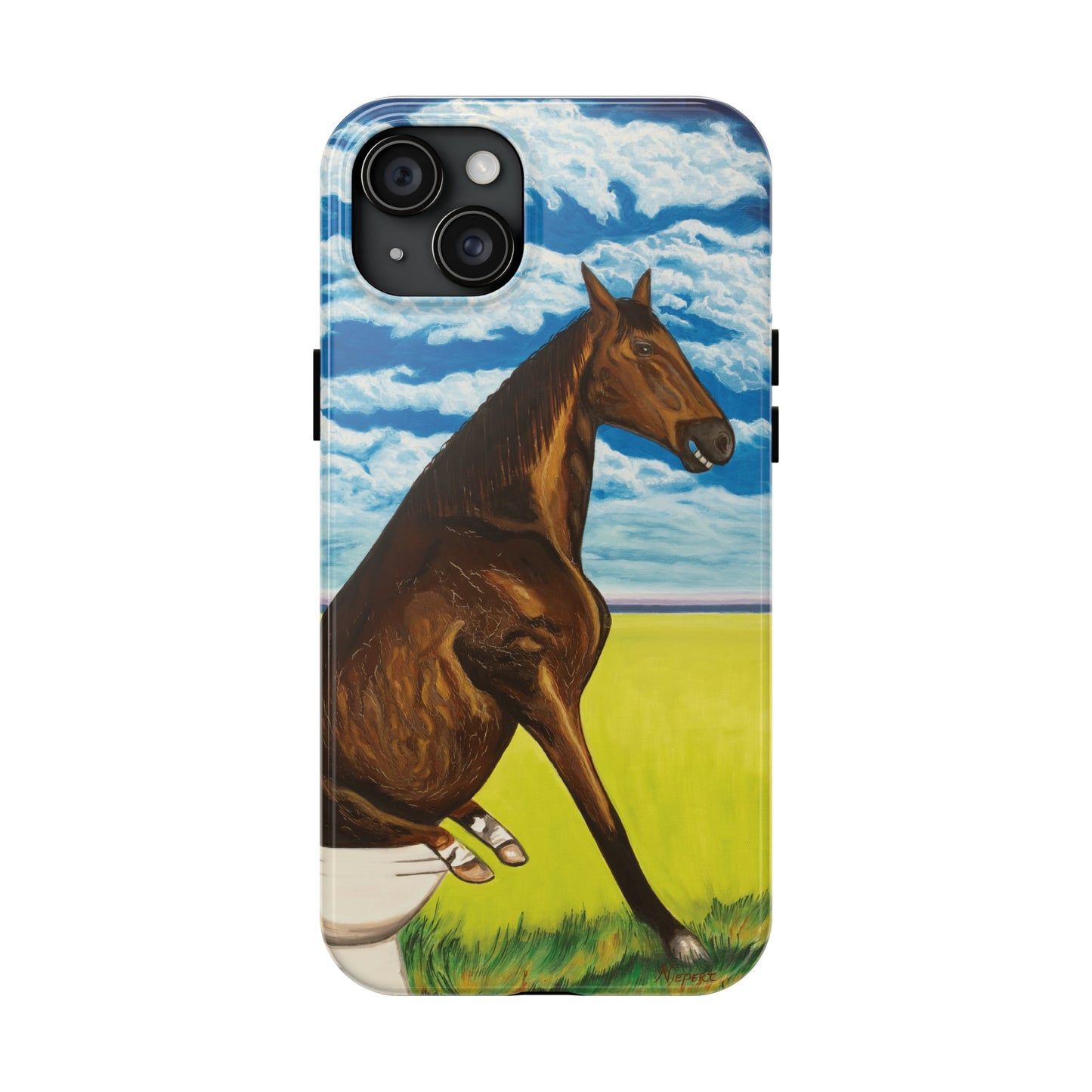 "Horseshit 2" iPhone Tough Phone Cases