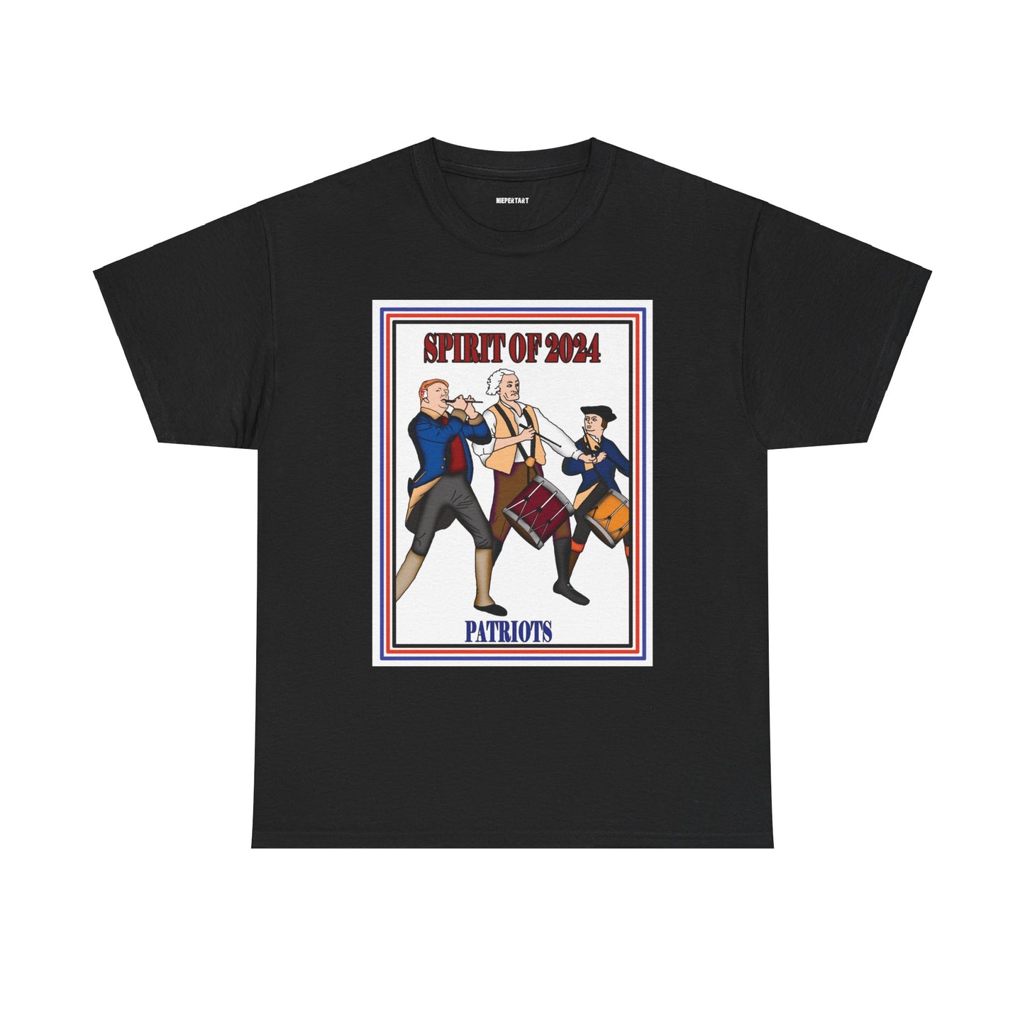 "Spirit of 2024 Patriots" Unisex Heavy Cotton Tee