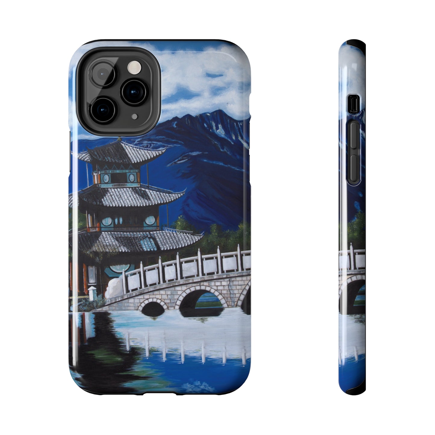 "The Temple" iPhone Tough Phone Cases