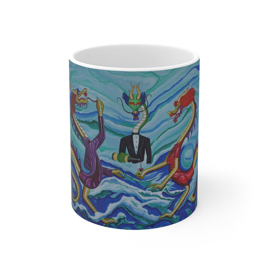 "Dragon Wine Party" Mug 11oz