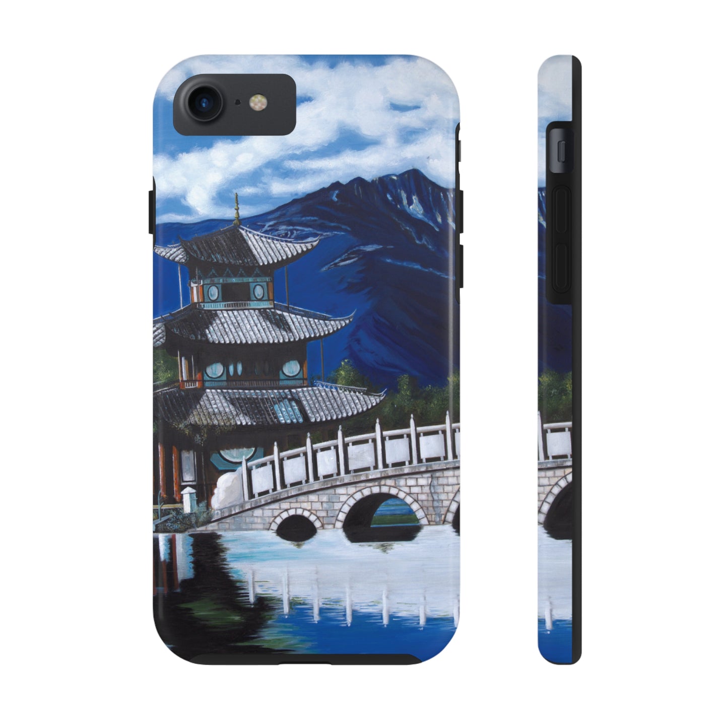 "The Temple" iPhone Tough Phone Cases