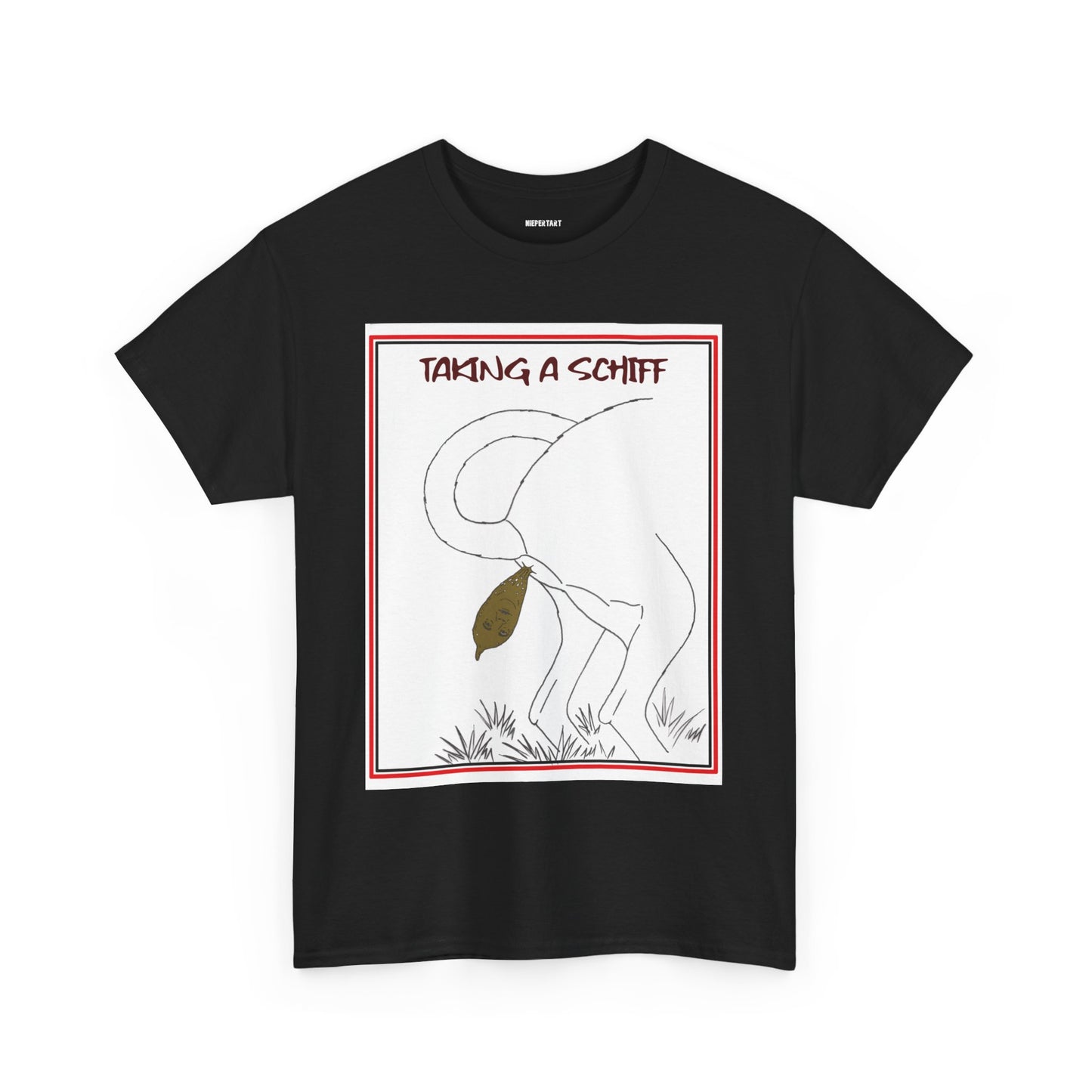 "Taking a Schiff 1" Unisex Heavy Cotton Tee