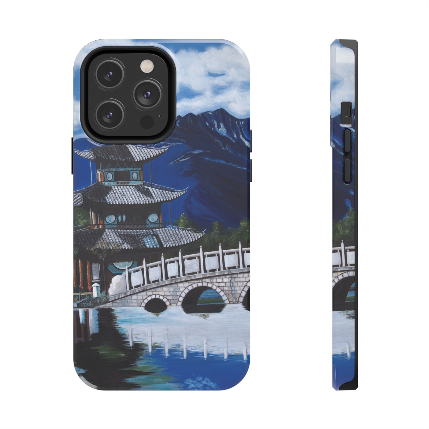 "The Temple" iPhone Tough Phone Cases