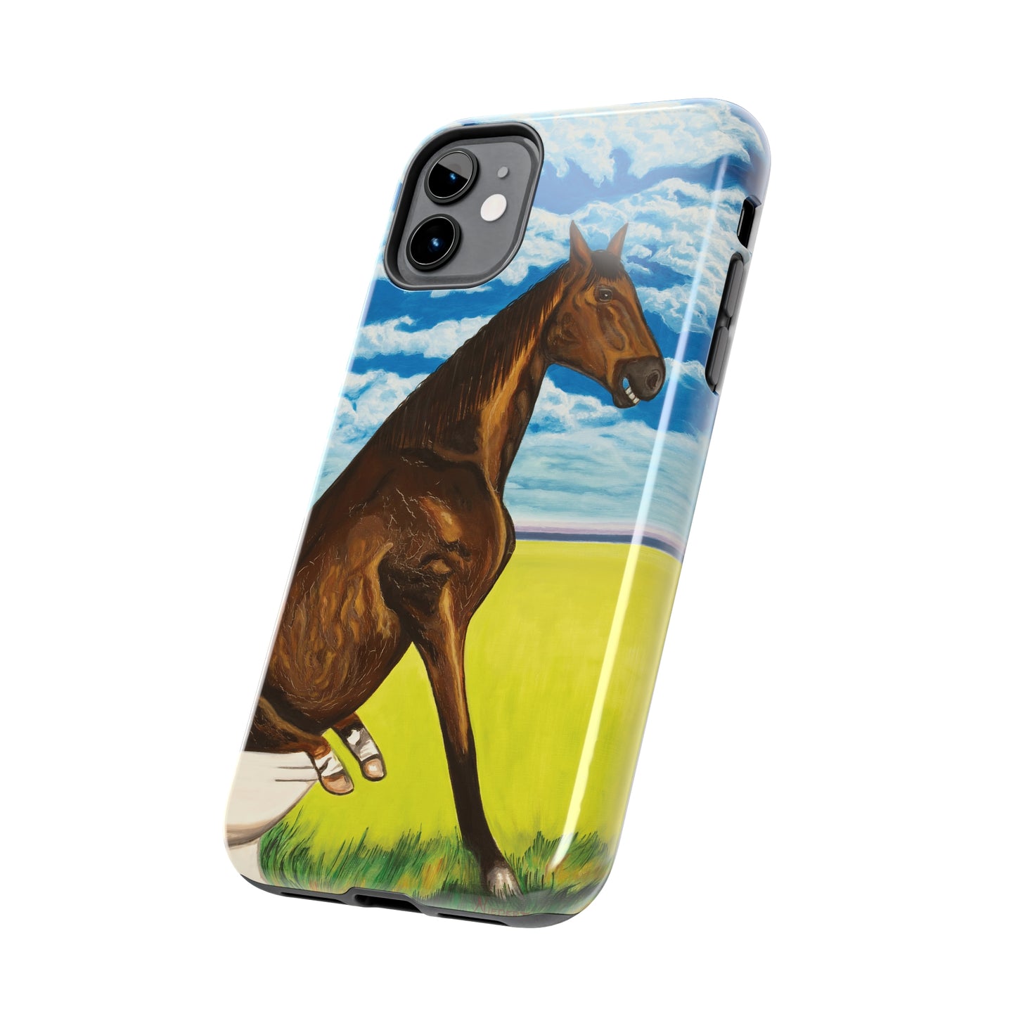 "Horseshit 2" iPhone Tough Phone Cases