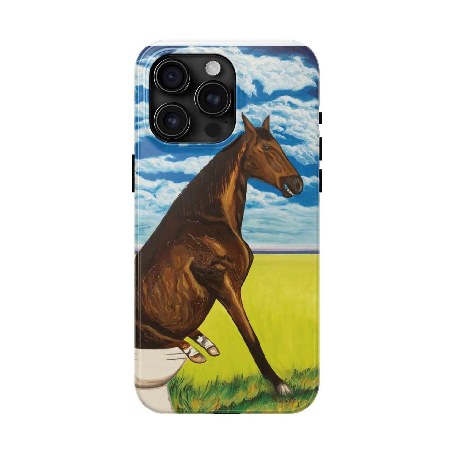 "Horseshit 2" iPhone Tough Phone Cases