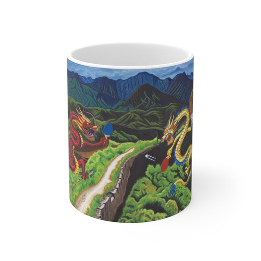 "Dragon Pong" Mug 11oz