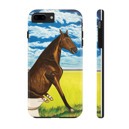 "Horseshit 2" iPhone Tough Phone Cases